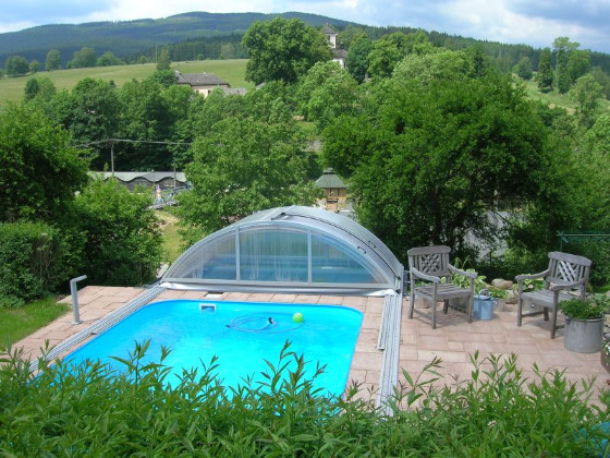 Krkonoše (Trutnov, Pec pod Sněžkou) - realizace, výroba a prodej zapuštěných bazénů